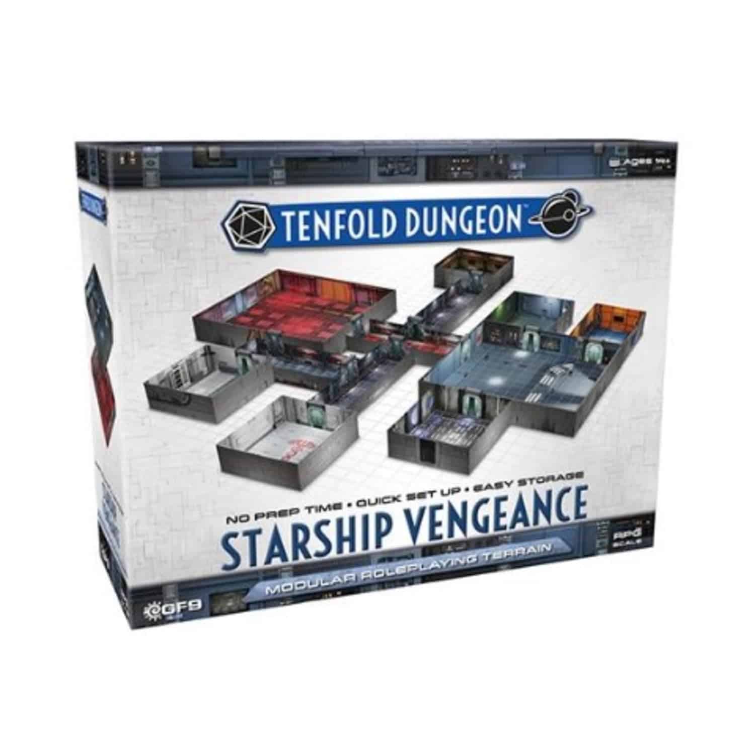 Set de Terreno Modular de Rol Starship Vengeance Tenfold