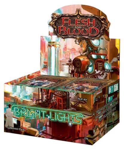 Caja de refuerzos de Flesh & Blood TCG Brights Lights de