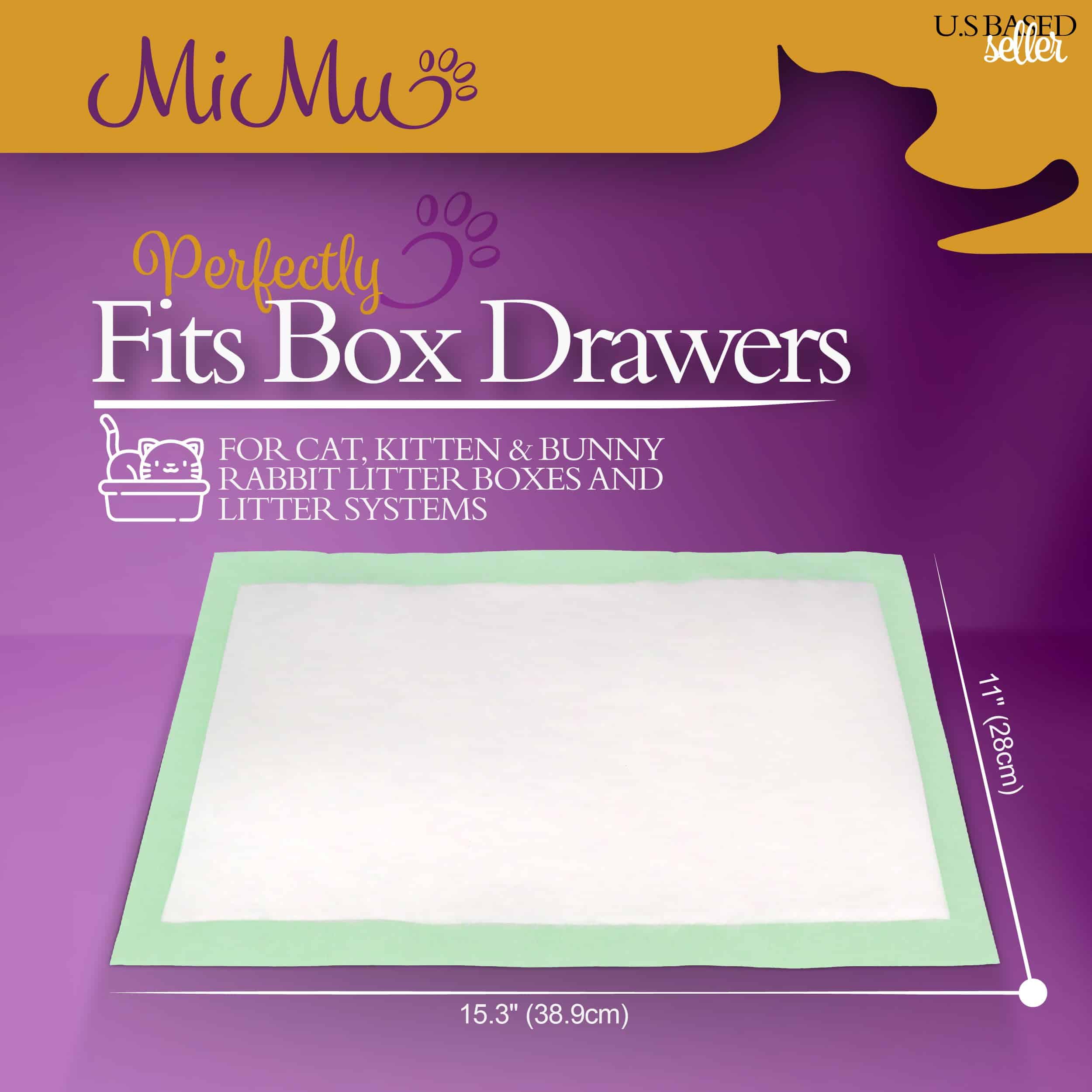 MiMu Cat Litter Liners Recambio - 30 Paquete Almohadillas - Imagen 5