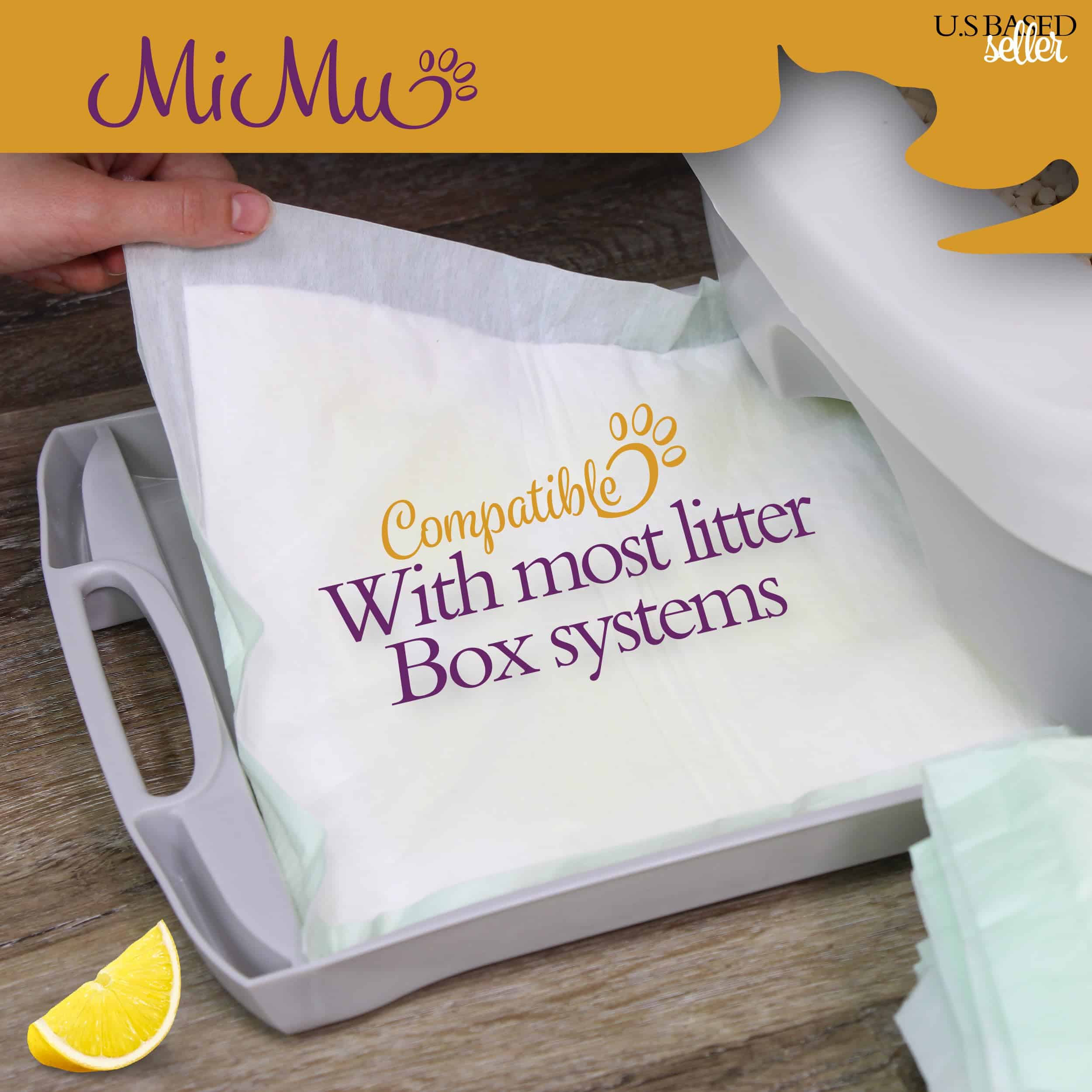 MiMu Cat Litter Liners Recambio - 30 Paquete Almohadillas - Imagen 7