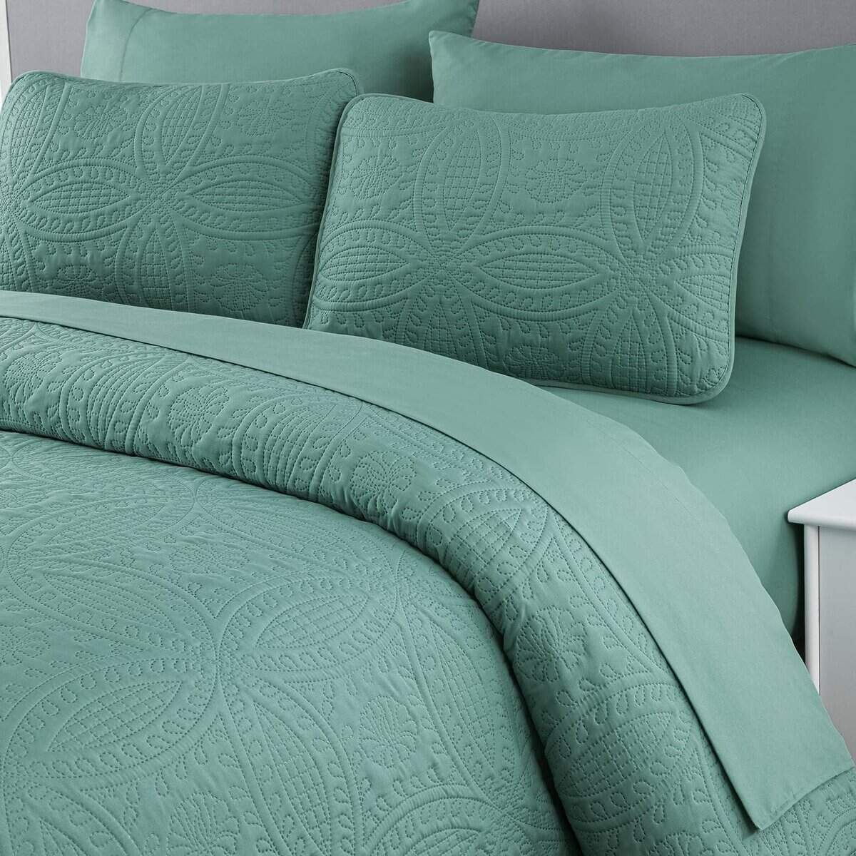 Chezmoi Collection Juego de Cama Liam Tamaño King en una - Imagen 4