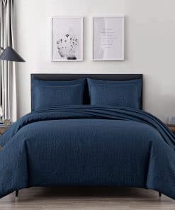 Chezmoi Collection Liam Juego de Ropa de Cama tamaño Queen