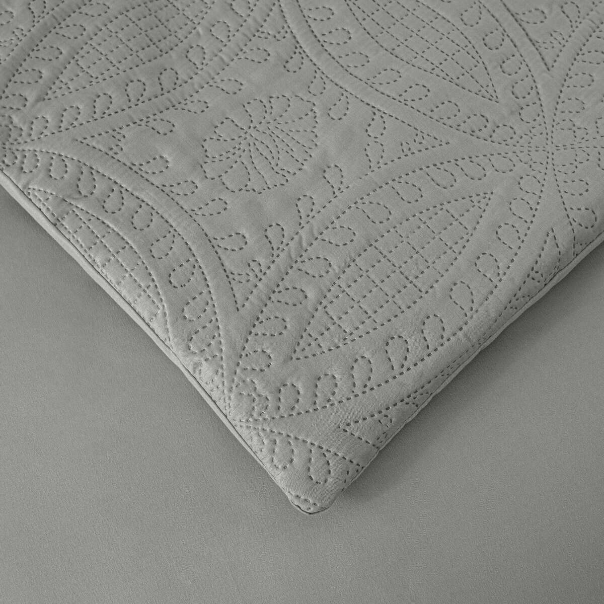 Juego de Cama con Edredón Chezmoi Collection Liam Gris - Imagen 9