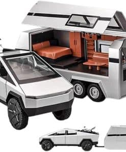 Set de Modelos 1/32 Pickup Trailer RV, Vehículo Todoterreno