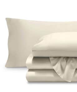 Juego de sábanas de Lyocell Tencel de Bare -Natural