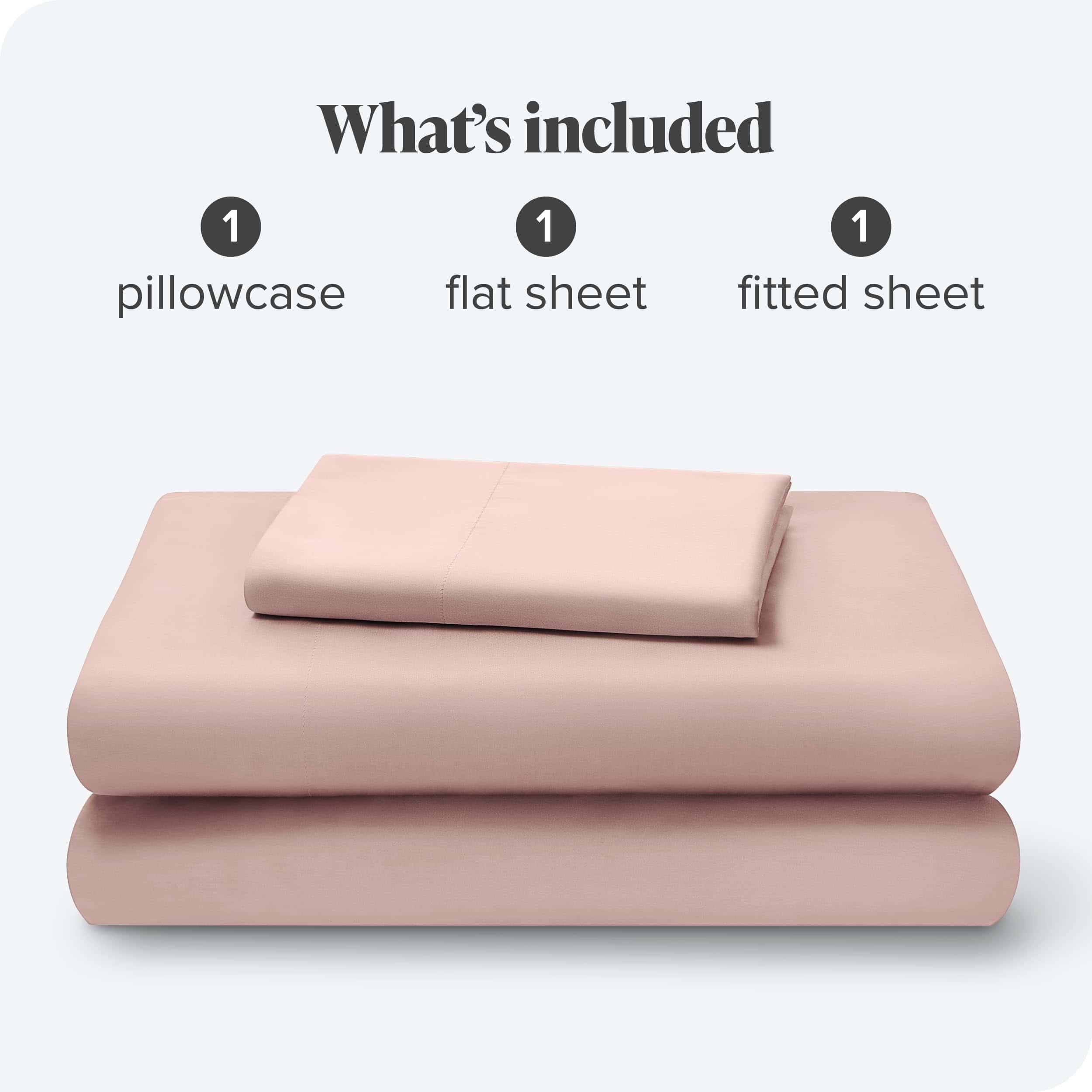 Juego de sábanas Bare Home Lyocell Tencel - -Rosa - Imagen 8