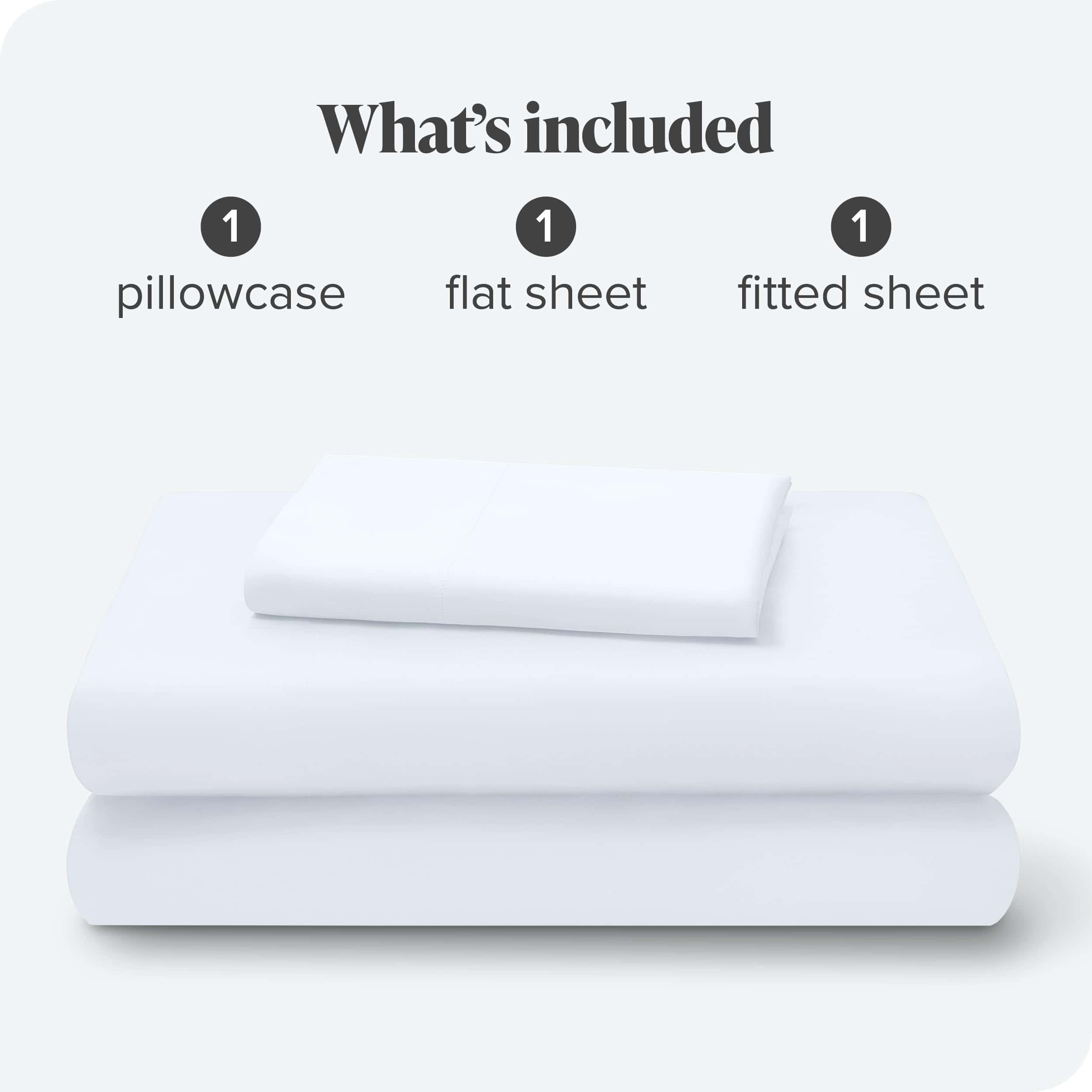 Juego de sábanas Bare Home Lyocell Tencel - -Blanco - Imagen 8