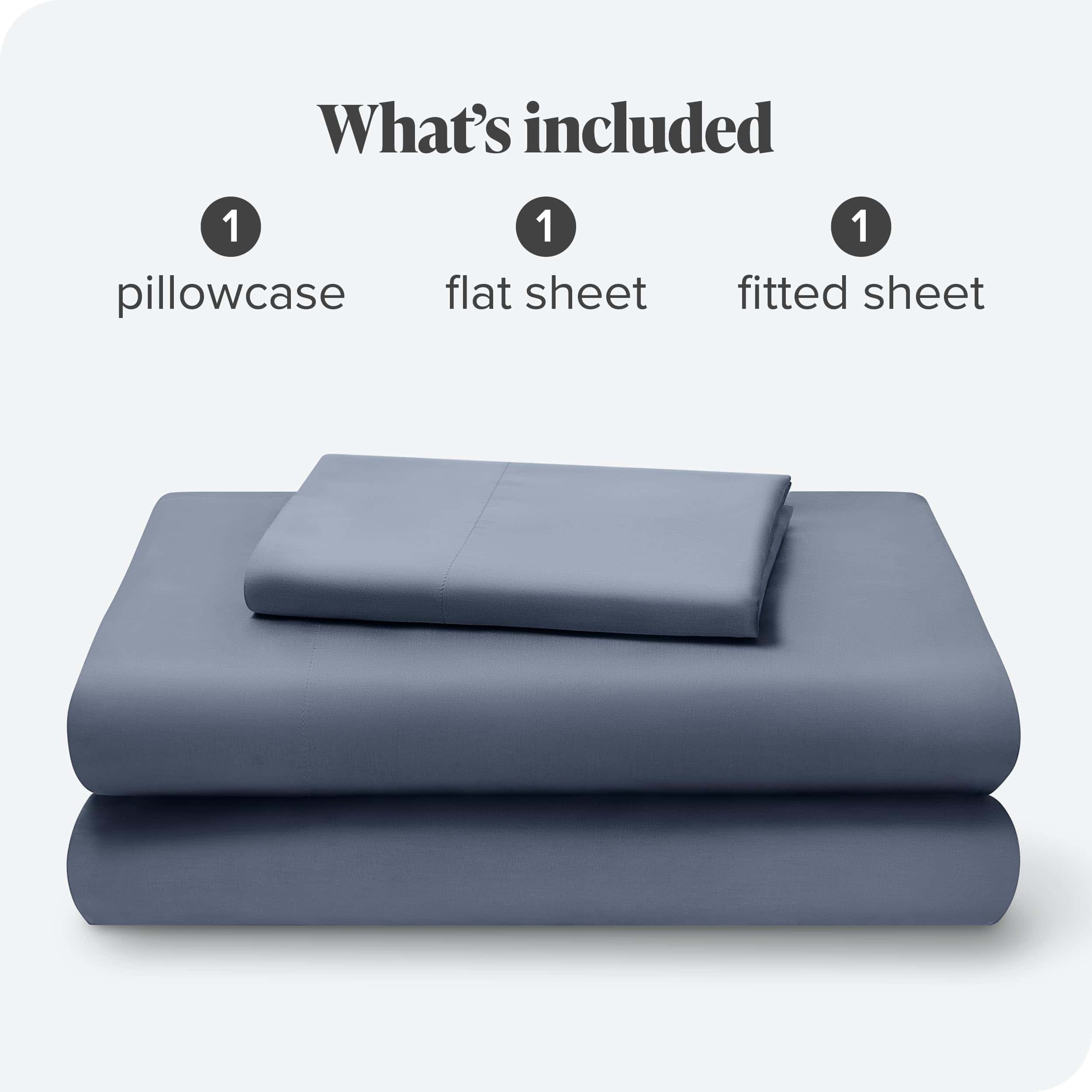 Juego de sábanas de lyocell Tencel Bare Home - -Índigo - Imagen 8