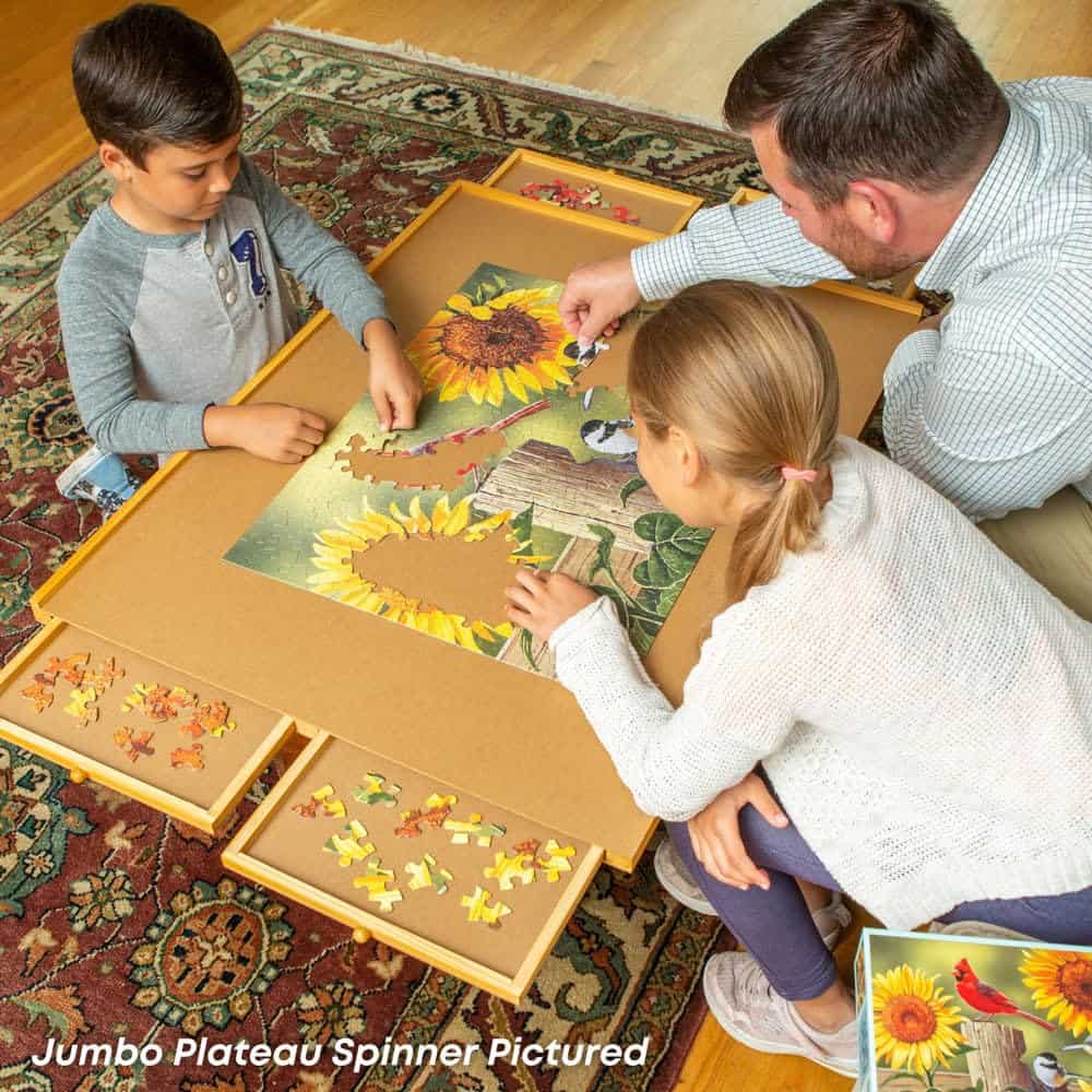 Bits and Pieces - Tablero Giratorio de 1500 Piezas con - Imagen 10