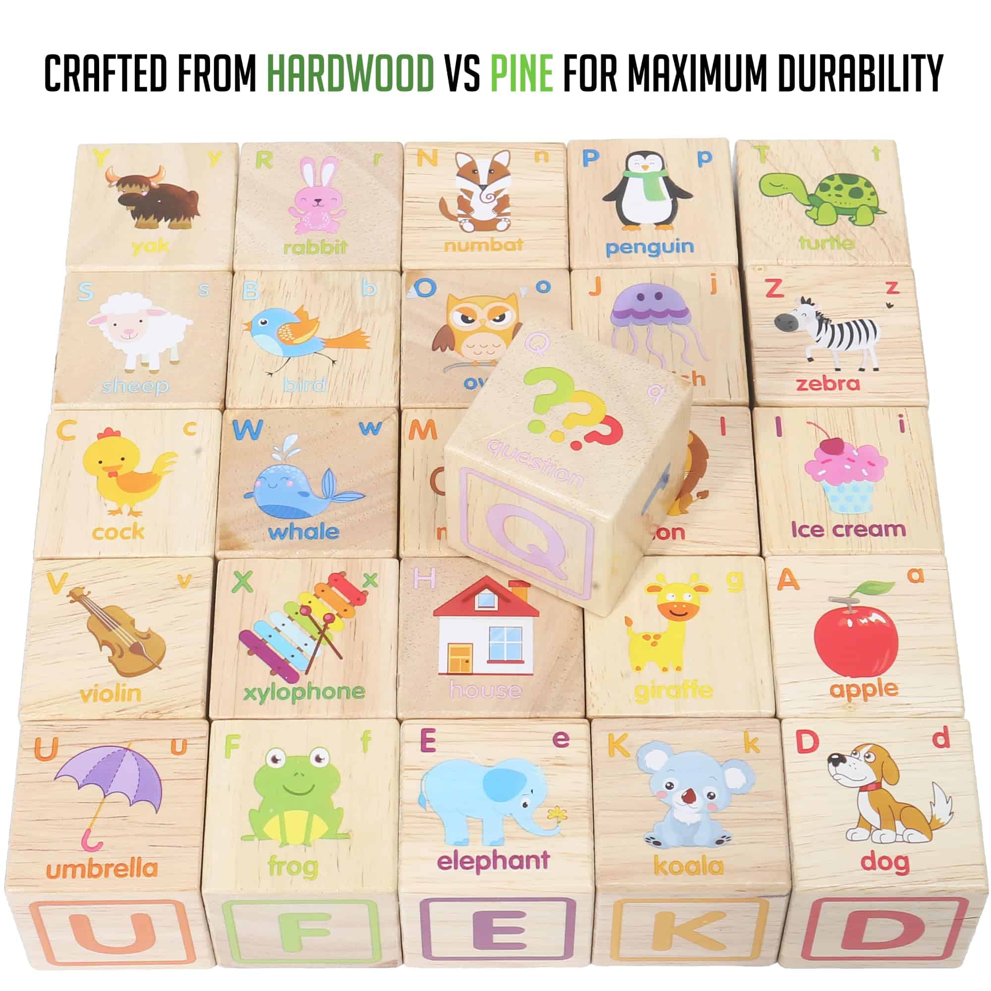 Bloques de Madera Montessori Mama para Niños Pequeños de - Imagen 5