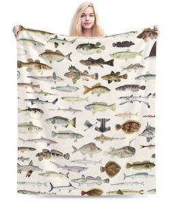 Manta de Pesca, Regalos de Pesca para Pescadores Hombres