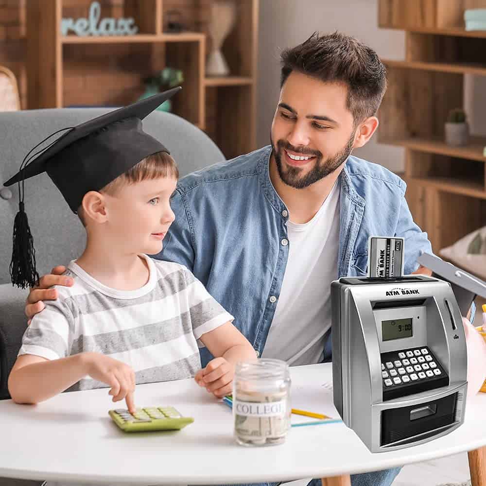 Alcancía Electrónica Litpggy con Contraseña para Niños de 6 - Imagen 6