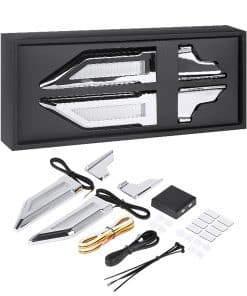 2PCS Luces LED de charco de espejo lateral Jdckehla