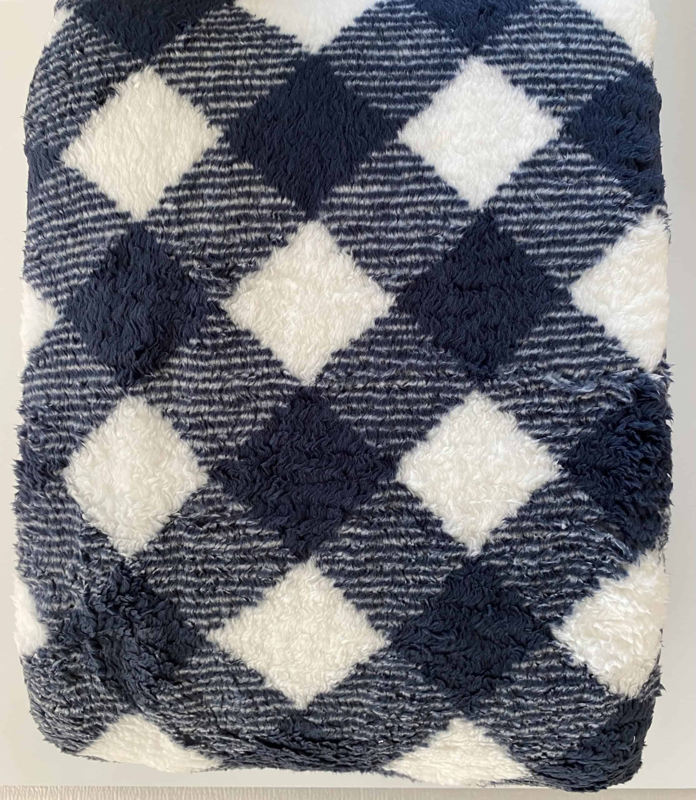 Cobertor Berkshire Double Sided Sherpa (Cuadros a Cuadros - Imagen 4