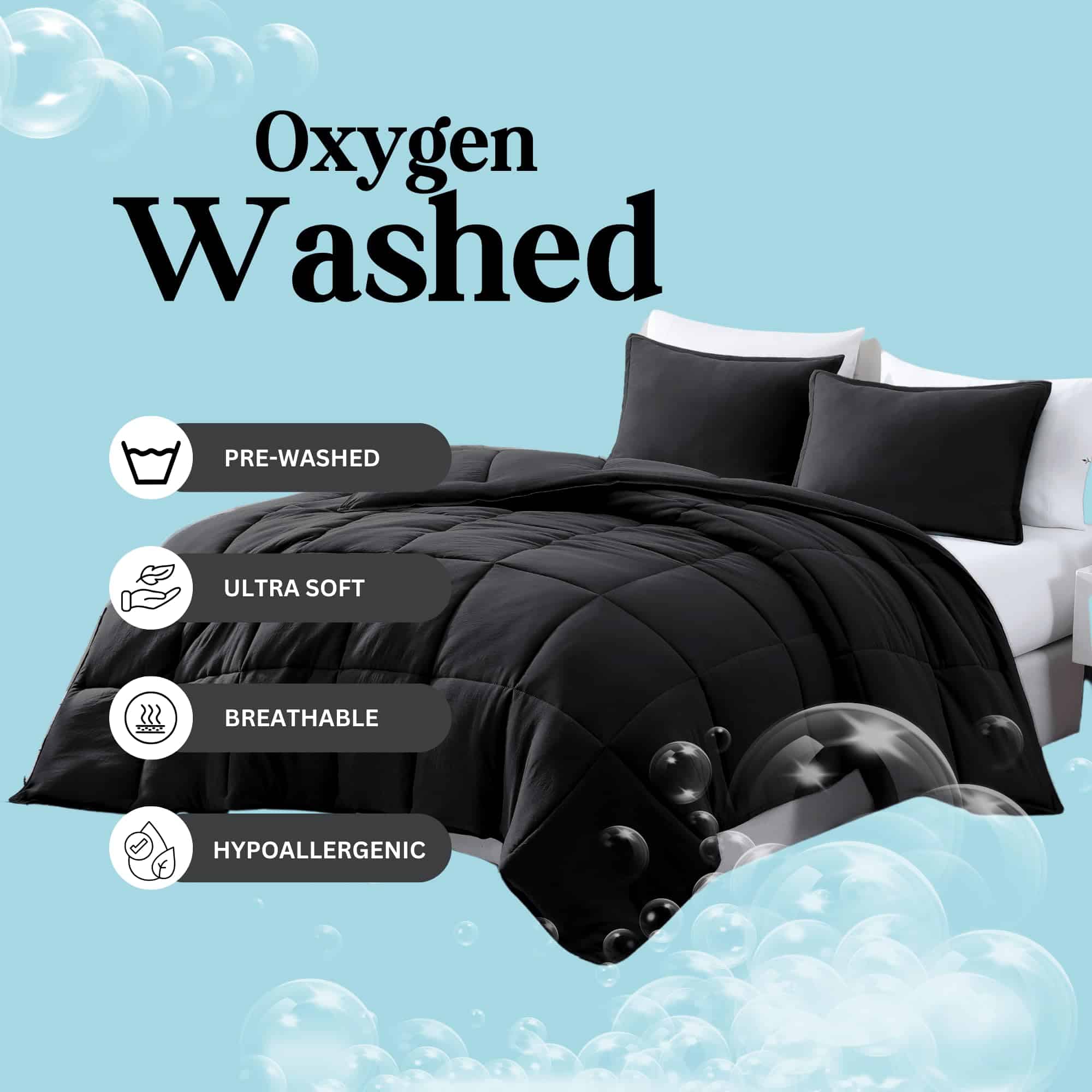 Juego de Edredón King Size Casa Platino - Edredón King - Imagen 4