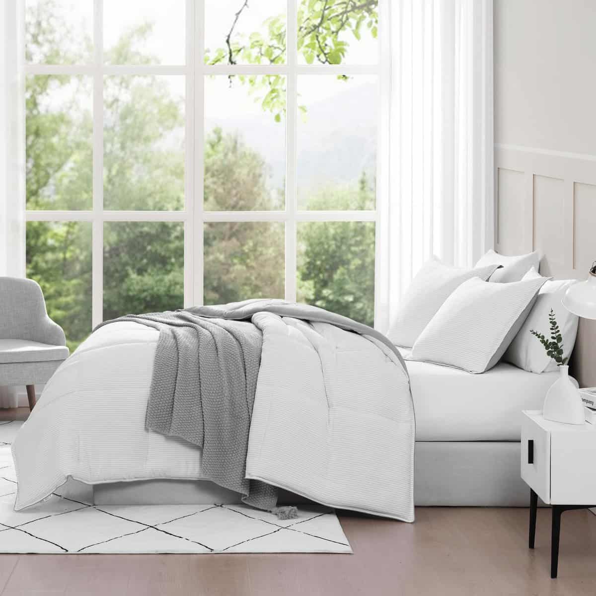 Conjunto de Edredón Mimoso Casa Platino - Pre-Lavado - Imagen 6