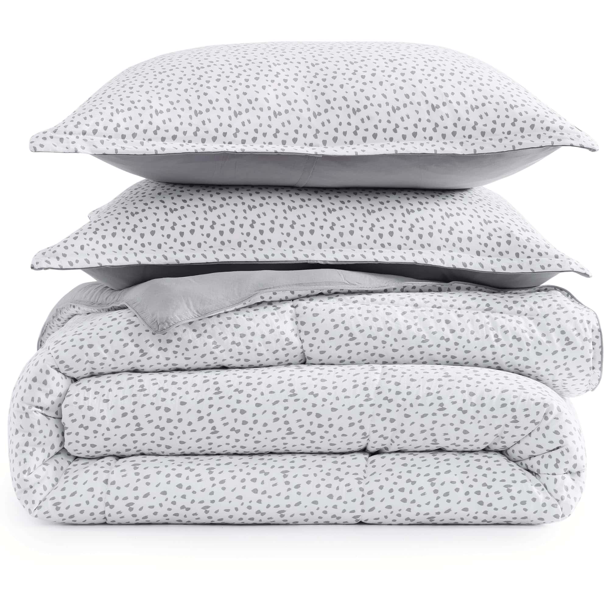 Juego de edredón tamaño King Casa Platino prelavado - - Imagen 8