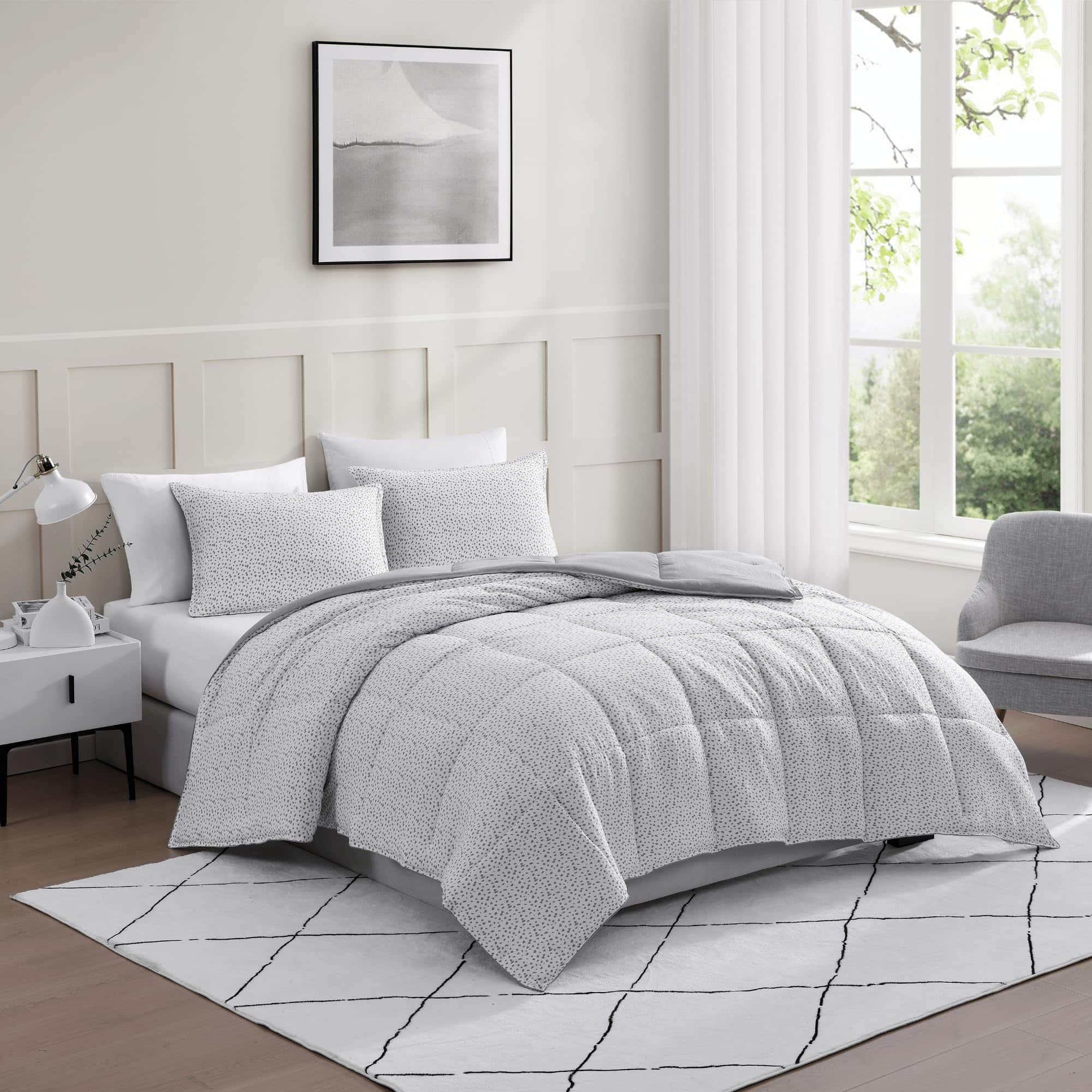 Juego de edredón tamaño King Casa Platino prelavado - - Imagen 10