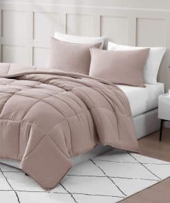 Set de Edredón Queen Size Casa Platino Pre-Lavado -