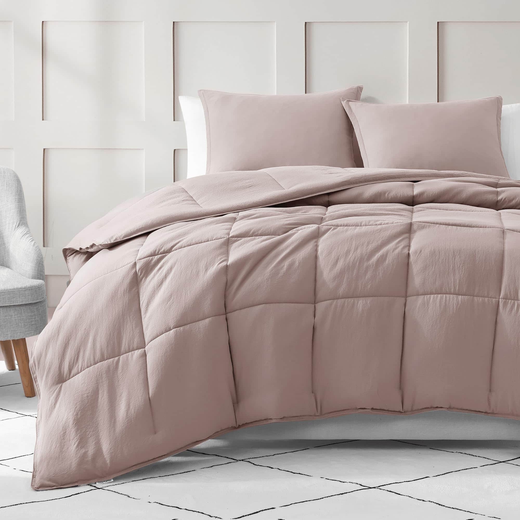 Set de Edredón Queen Size Casa Platino Pre-Lavado - - Imagen 3