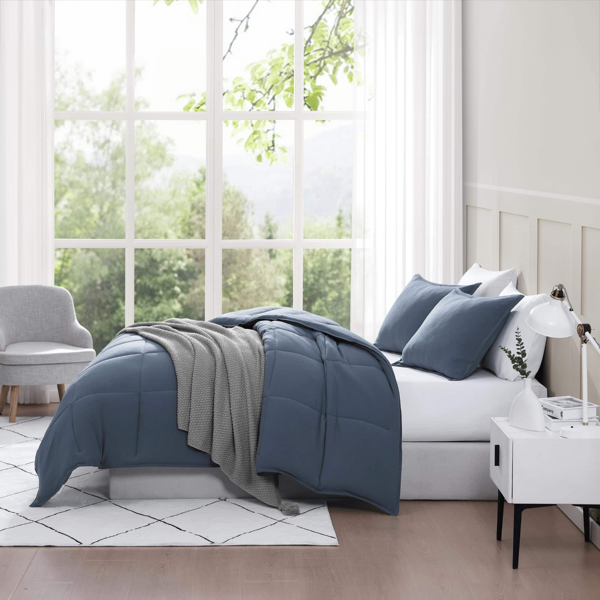 Set de Edredón Queen Casa Platino Pre-Lavado - Incluye un - Imagen 6