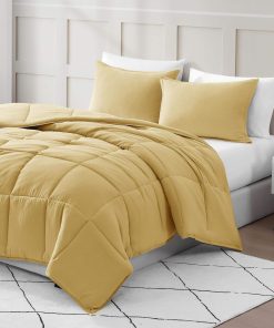 Juego de edredón Queen Size prelavado Casa Platino -