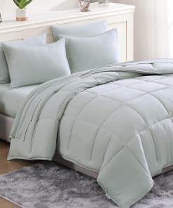 Set de Edredón California King Casa Platino Pre-Lavado -