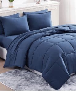 Set de Cama King Casa Platino Pre-Lavado - Suave y Acogedor