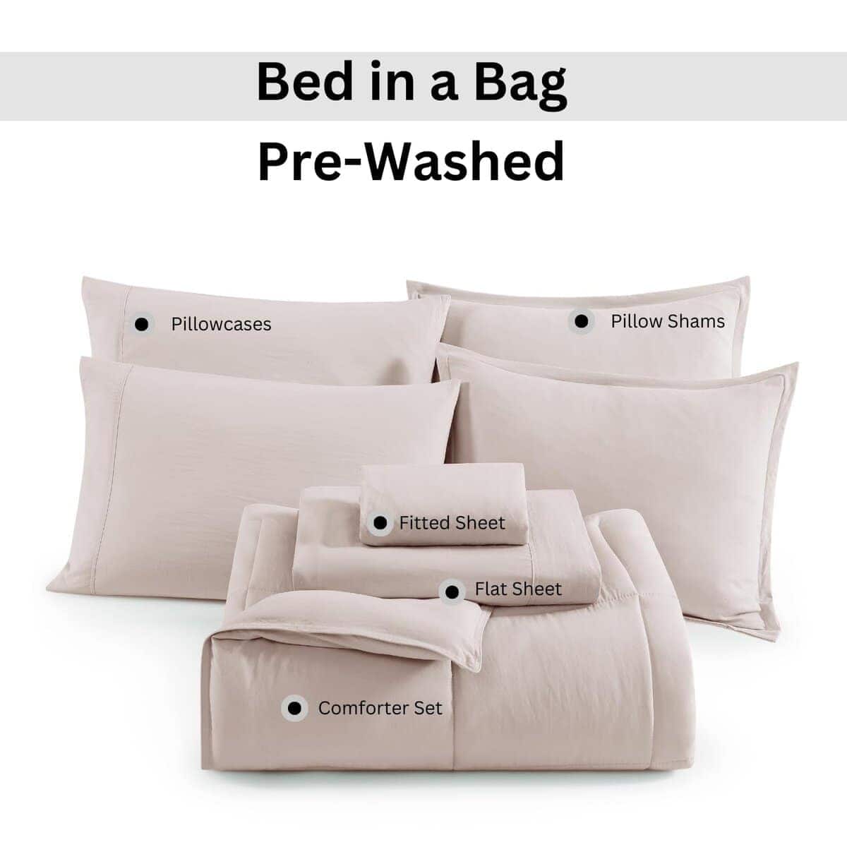 Set de Cama Twin XL Casa Platino Pre-Lavado � Suave - Imagen 3