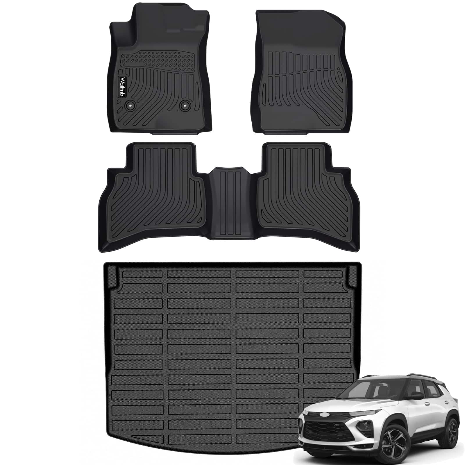 Tapetes de Piso para Auto Wailtnb y Forro de Maletero