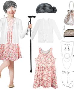 Disfraz de 100 días de escuela para niñas, Disfraz de