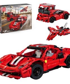 Mould King Building Sets F488 Pista 3in1 Car Building