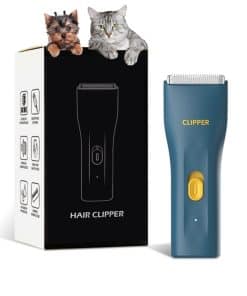 Cortadora de Pelo Eléctrica Recargable para Mascotas,