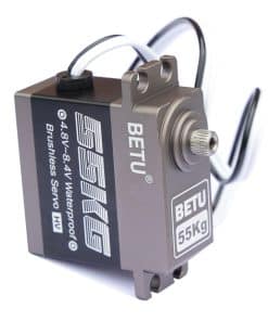 BETU 55kg Servo sin Escobillas, Servo Impermeable de Alta