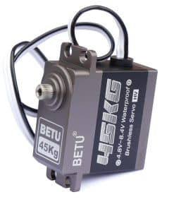 Servo Brushless BETU 45kg, Servo Impermeable, Servo RC