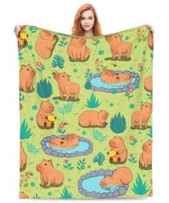 Manta de Capibara Jatcre, Regalos de Cumpleaños para Niños,