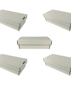 Caja de almacenamiento para zapatos de 2 filas (1600 Ct.) -