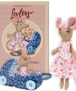 Ratón en una caja de cerillas Juguete Regalo de registro de