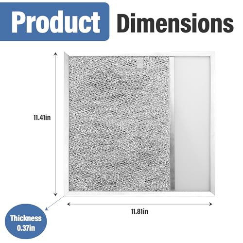 Filtro para campana extractora BP57 con lente de luz, para - Imagen 3