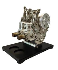 Motor Stirling de Generador de Energía Externa de Doble