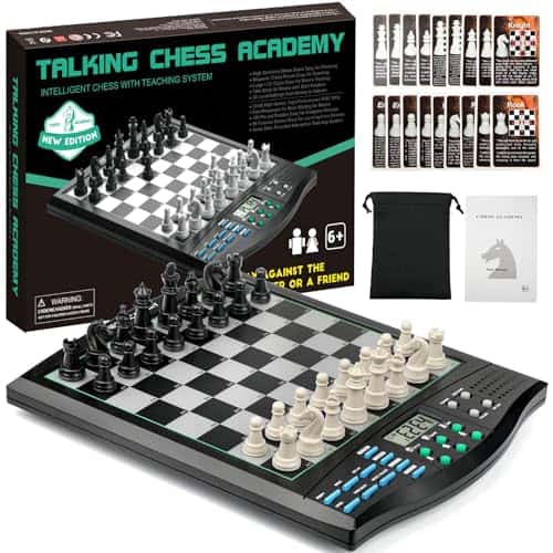 Tablero de Ajedrez Electrónico Talking Chess Academy, Juego
