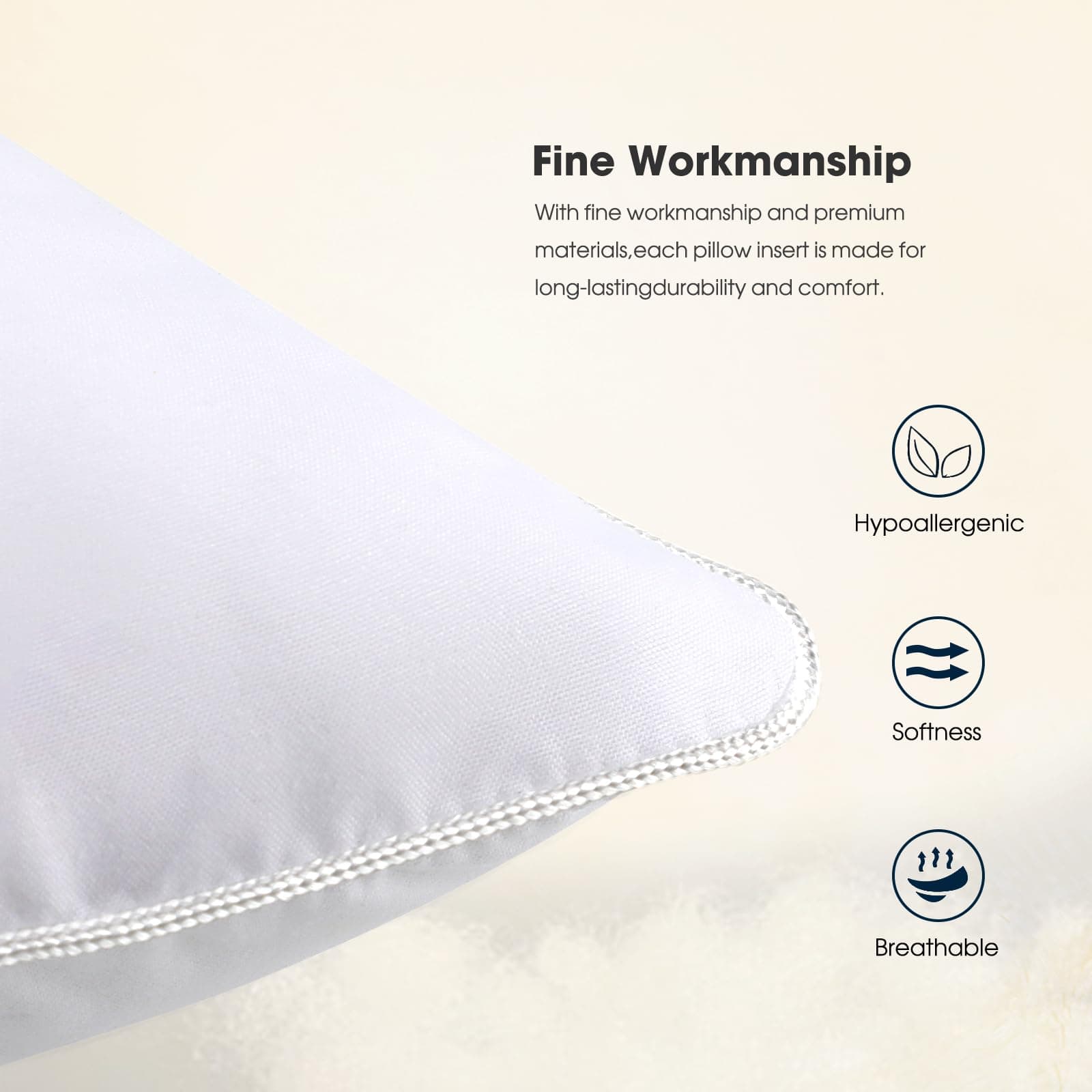 Insertos de Almohada WINGLAM, Almohadas Decorativas - Imagen 4