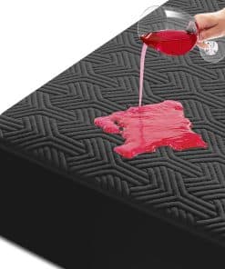 Protector de Colchón Impermeable Tamaño -Negro