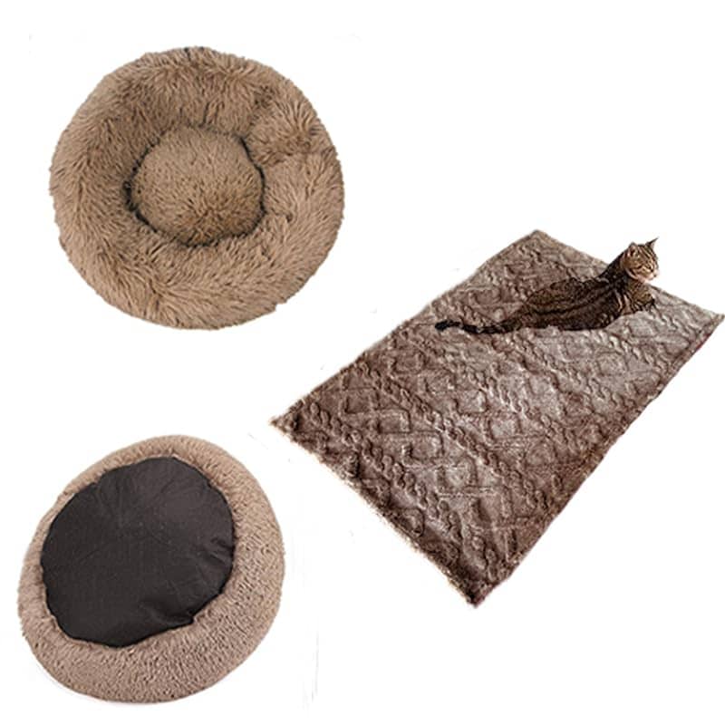 Conjunto de Cama para Gatos y Perros BleezeBlessz Calmante - Imagen 4