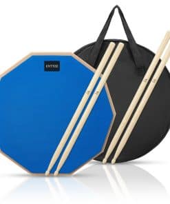 ENTYZE Snare Drum Practice Pad, Pad de -Azul