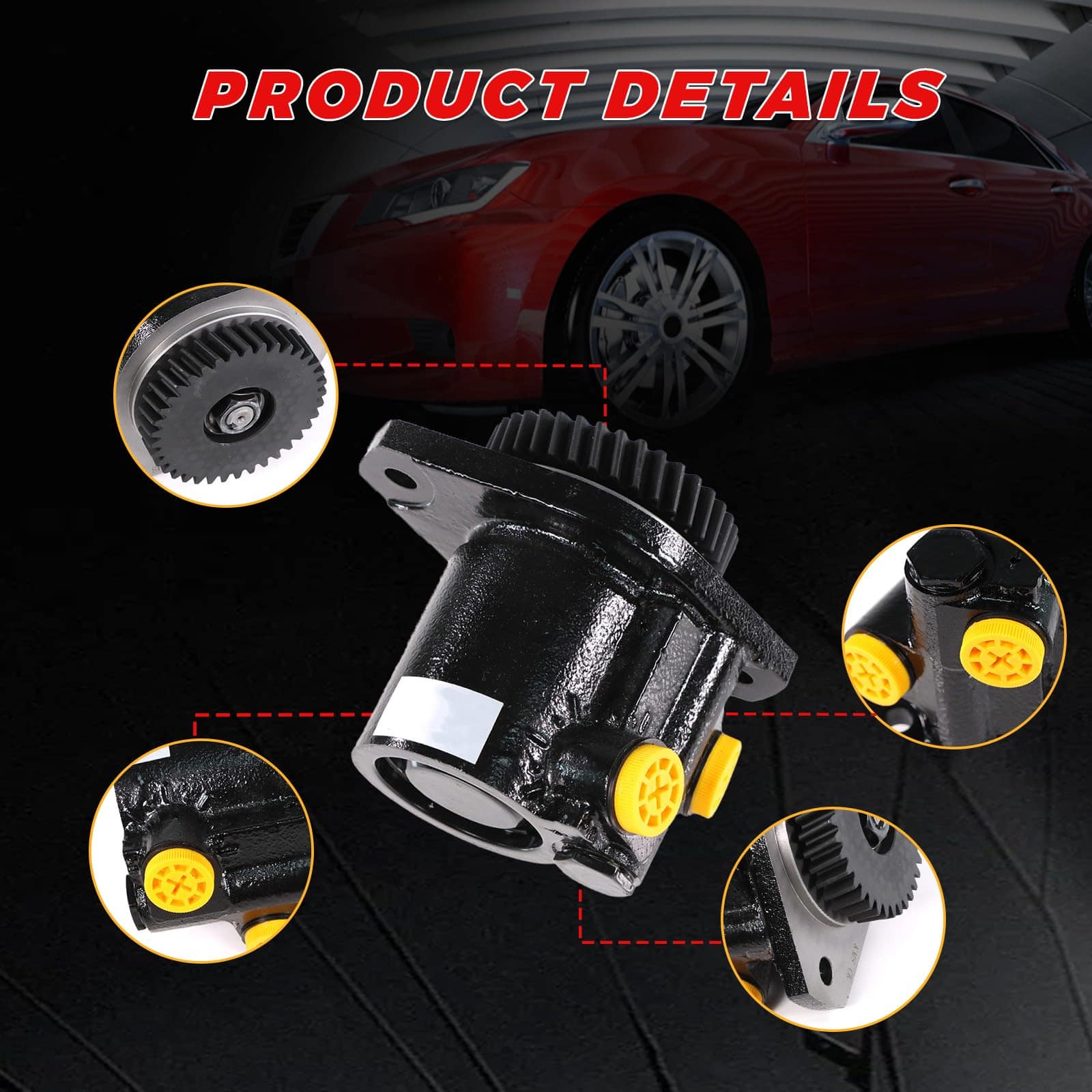 Bomba de dirección asistida Noptul, compatible con Cummins - Imagen 7