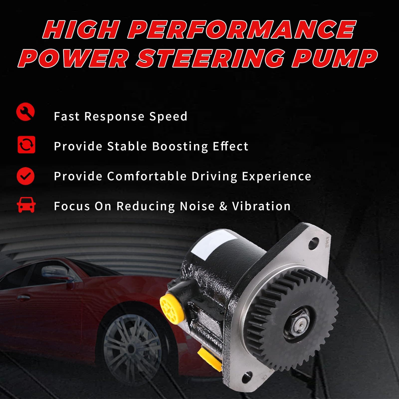 Bomba de dirección asistida Noptul, compatible con Cummins - Imagen 5