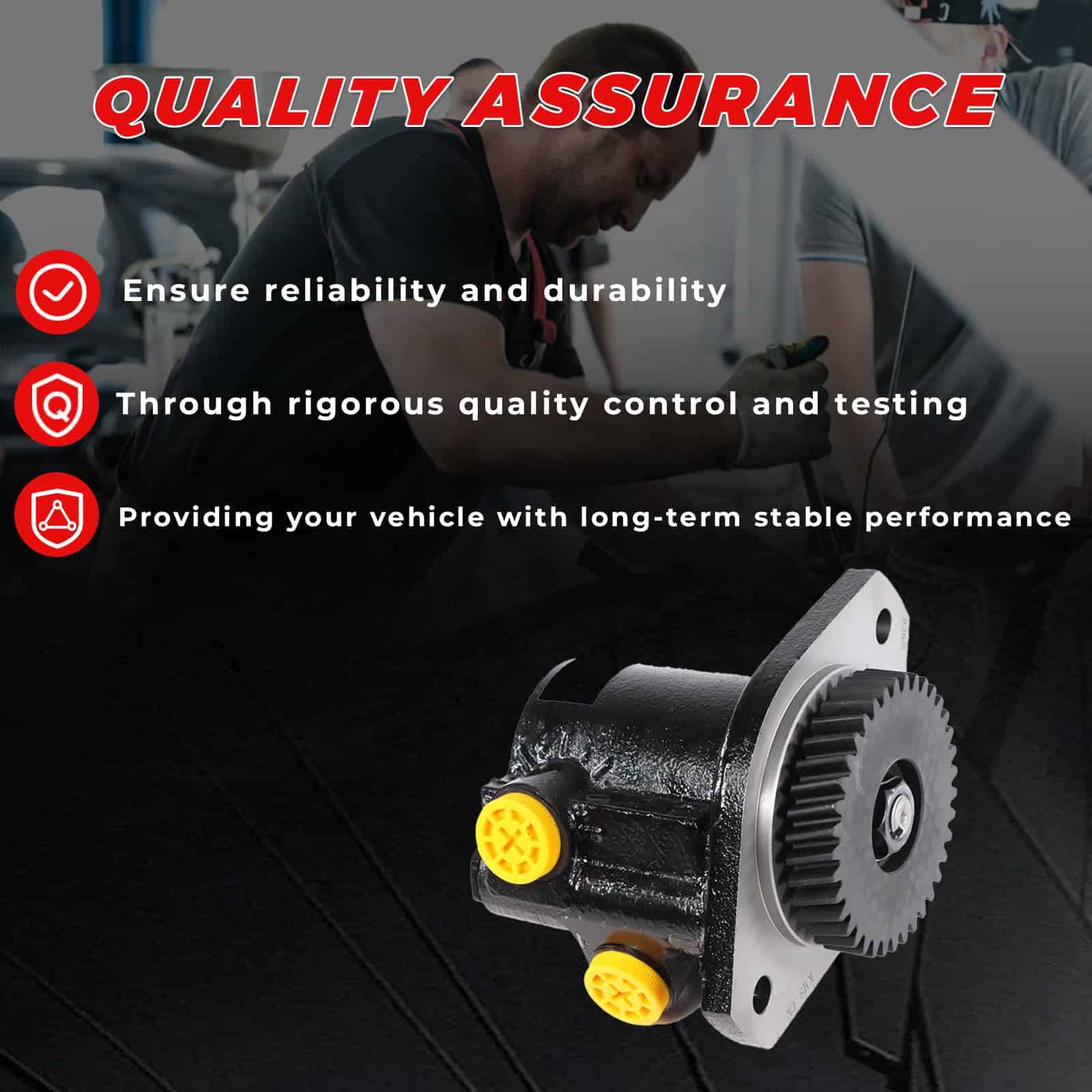 Bomba de dirección asistida Noptul, compatible con Cummins - Imagen 6