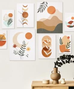 AtawLege 8 Pcs Paneles Absorbentes de Sonido Bohemios,