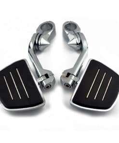 1.25" Reposapiés de carretera para motocicletas, soportes